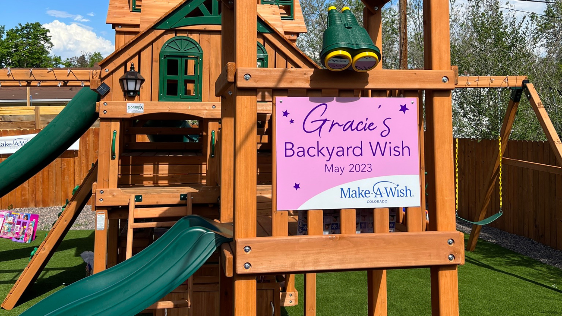 Grass!365 make a wish beautiful news colorado denver colorado springs colorado best backyard landscaping best artificial grass