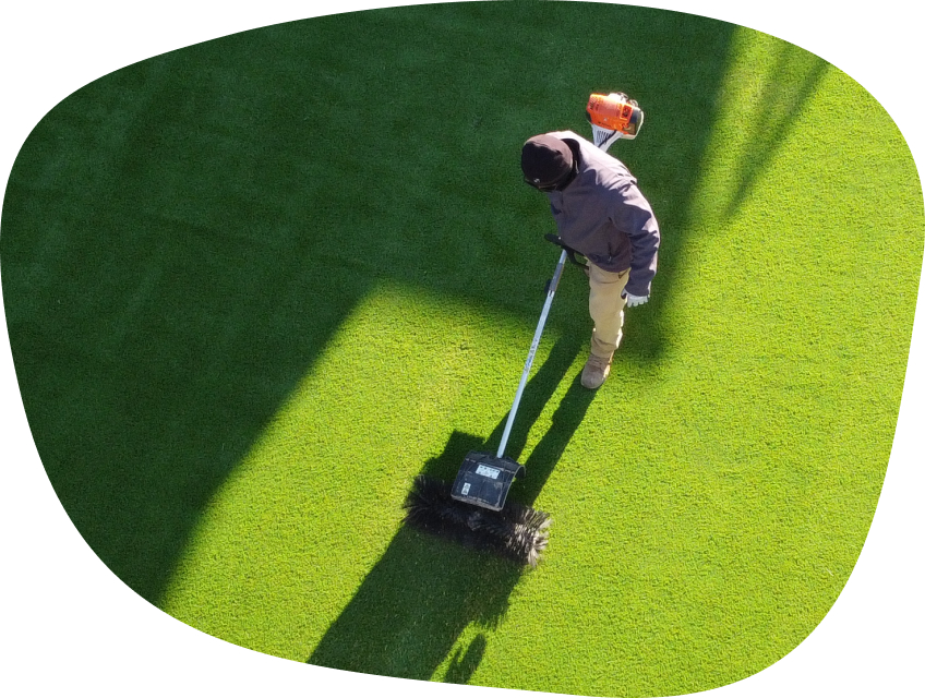 Grass365's synthetic grass installation processes are efficient, reliable, and flawless.
