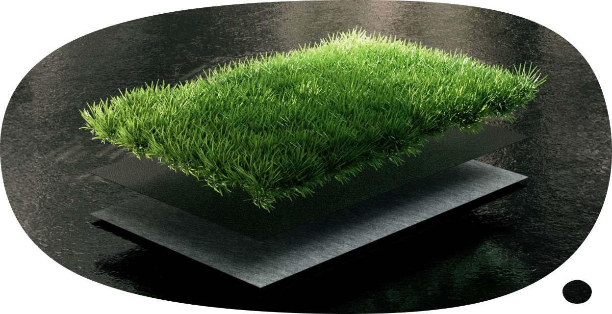 We carefully select unqiue synthetic grass materials for each project.