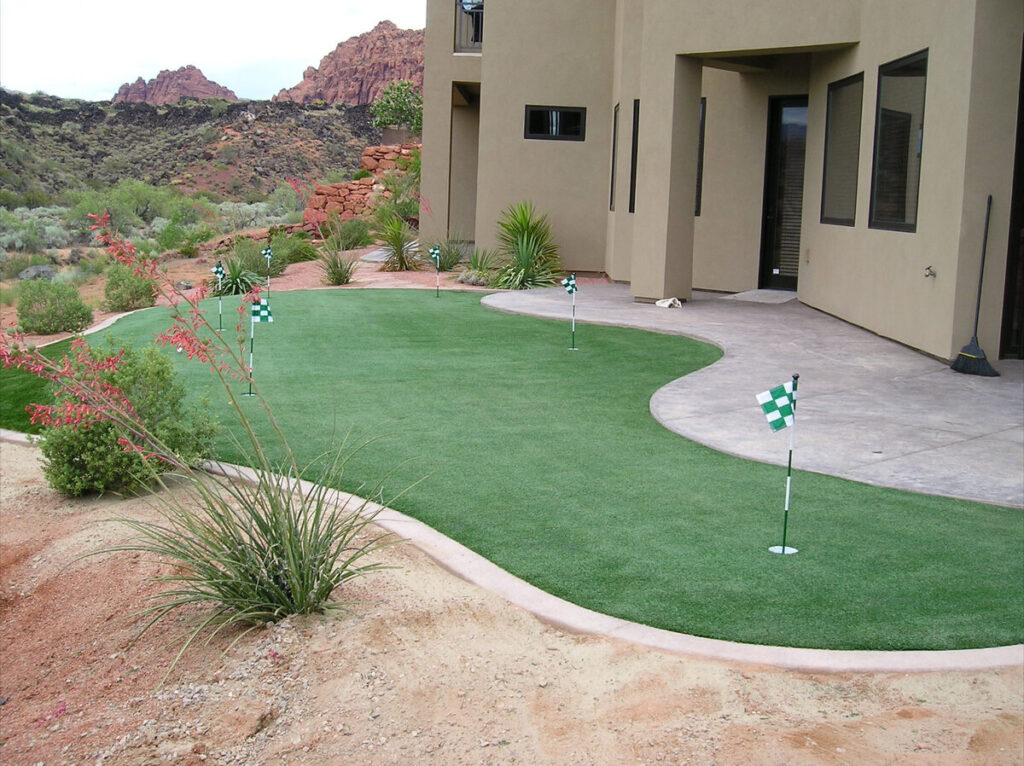 Backyard Putting Green