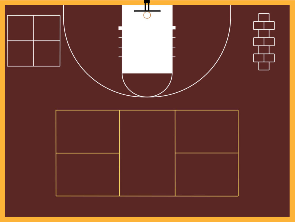 School Court Design Little Minors