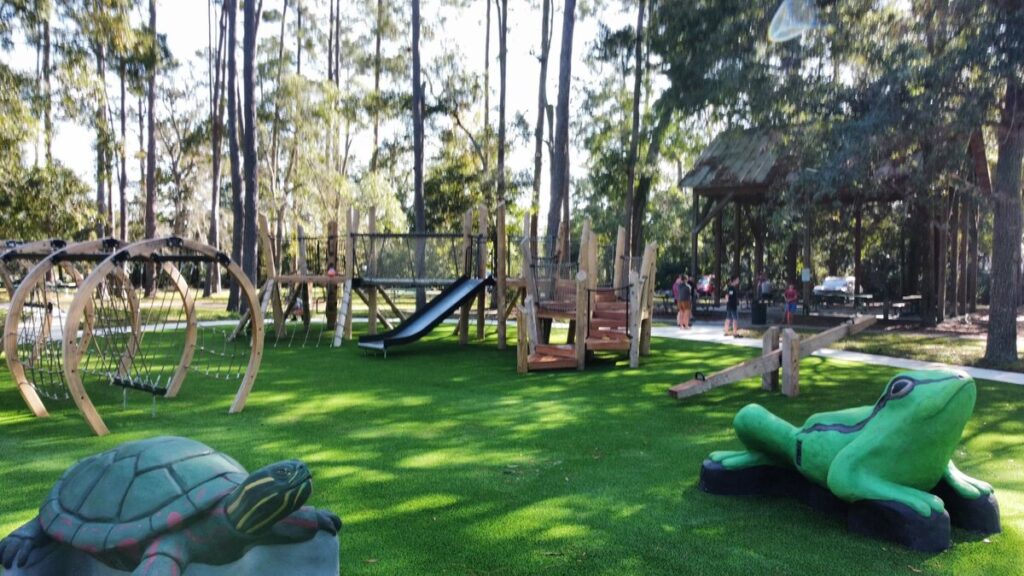artificial grass playground animals jacksonville