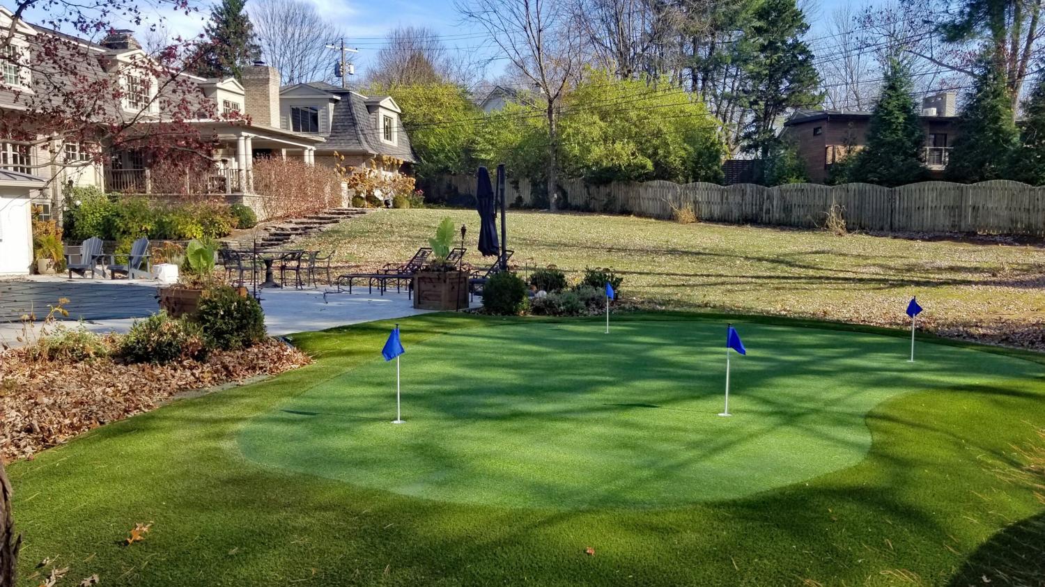 Backyard Putting Greens Lexington and Louisville - Grass365